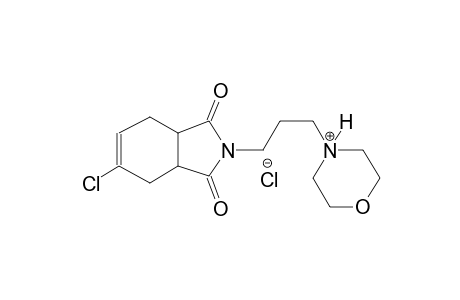 morpholinium, 4-[3-(5-chloro-1,3,3a,4,7,7a-hexahydro-1,3-dioxo-2H-isoindol-2-yl)propyl]-, chloride