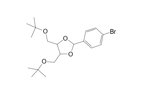 4,5-Bis[(tert-butoxy)methyl]-2-(4-bromophenyl)-1,3-dioxalane