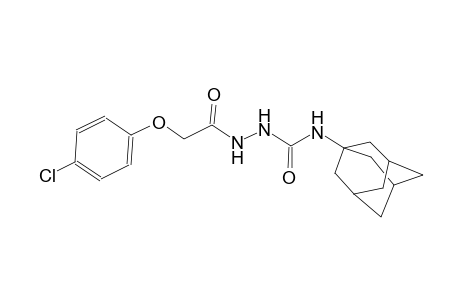 N-(1-adamantyl)-2-[(4-chlorophenoxy)acetyl]hydrazinecarboxamide