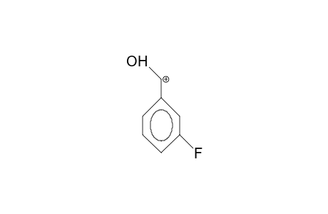 3-Fluoro-benzaldehyde cation