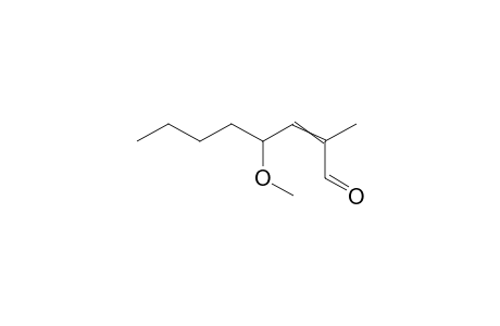 4-Methoxy-2-methyl-2-octenal