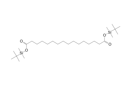 Hexadecanedioic acid, 2tbdms derivative