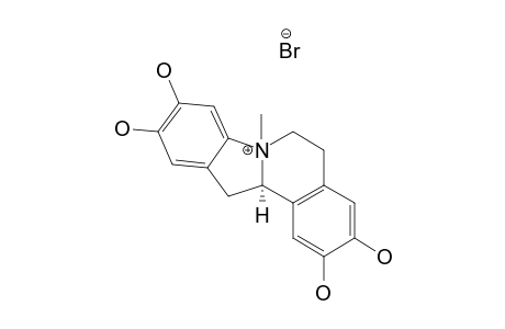 (-)-(7R,13S)-2,3,9,10-TETRAHYDROXY-N-METHYLDIBENZOPYRROCOLINIUM-BrOMIDE