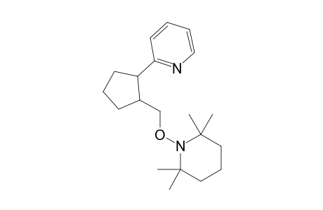trans-2-[2-(2,2,6,6-Tetramethylpiperdin1-yloxymethyl)cyclopentyl]pyridine