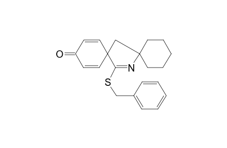 15-(Benzylsulfanyl)-14-azadispiro[5.1.5.2]pentadeca-1,4,14-trien-3-one