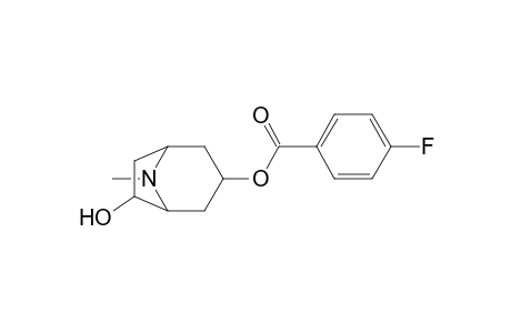 3-p-fluorobenzoyloxy-6-hydroxytropane