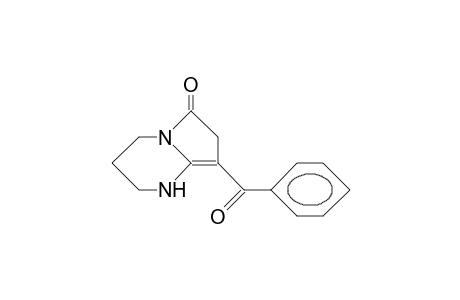 8-Benzoyl-1,3,4,7-pyrrolo(1,2-A)pyrimidin-6(2H)-one