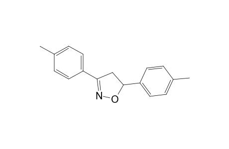 3,5-bis(4-methylphenyl)-4,5-dihydro-1,2-oxazole