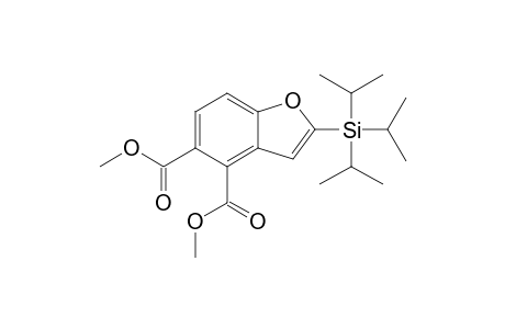 Dimethyl 2-triisopropylsilylbenzofuran-4,5-dicarboxylate
