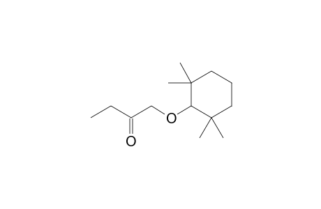 1-[(2',2',6',6'-Tetramethylcyclohexyl)oxy]-butan-2-one