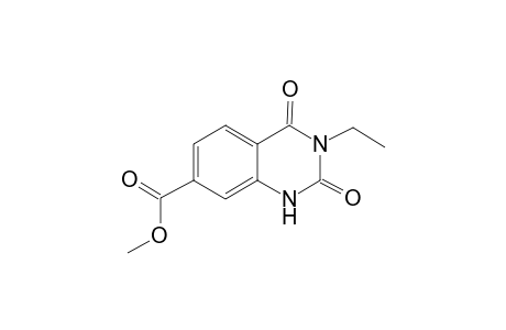 3-Ethyl-2,4-diketo-1H-quinazoline-7-carboxylic acid methyl ester