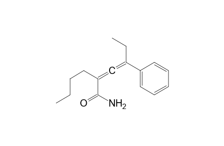 2-Butyl-4-phenyl-hexa-2,3-dienamide