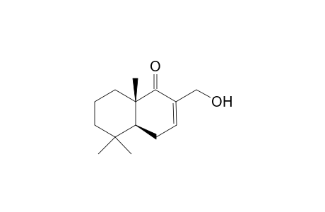 1,4,4a,5,6,7,8,8a-Octahydro-3-hydroxymethyl-5,5,8a-trimethyl-(4aS,8aS)-naphthalene-1-one