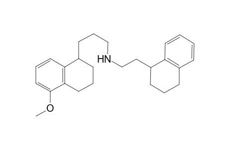 3-(1,2,3,4-Tetrahydro-5-methoxynaphthalen-1-yl)-N-[2-(1,2,3,4-tetrahydronaphthyalen-1-yl)ethyl)-n-propylamine