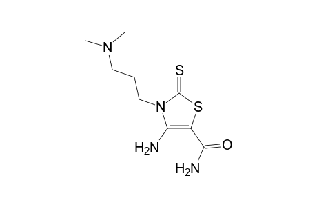 5-Thiazolecarboxamide, 4-amino-3-[3-(dimethylamino)propyl]-2,3-dihydro-2-thioxo-