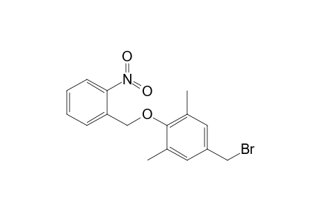 5-(bromomethyl)-1,3-dimethyl-2-[(2-nitrophenyl)methoxy]benzene