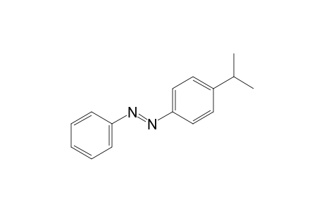 (E)-1-phenyl-2-(4-isopropylphenyl)diazene