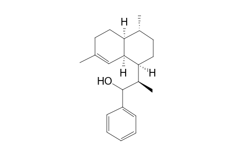 (2R)-2-((1R,4R,4aS,8aS)-4,7-Dimethyl-1,2,3,4,4a,5,6,8a-octahydronaphthalen-1-yl)-1-phenylpropan-1-ol