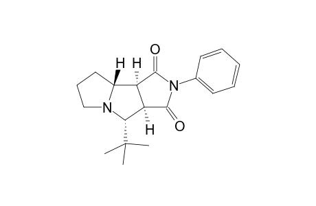 1,2,3,3a.alpha.,4.alpha.,6,7,8,8a.beta.,8b.alpha.-decahydro-2-phenyl-4-t-butylpyrrolo[3.4-a]pyrrolizine-1,3-dione