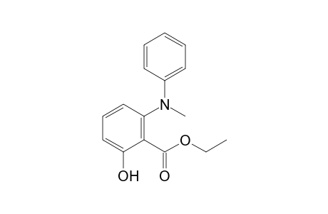 Ethyl 6-(methylphenylamino)-2-hydroxybenzoate