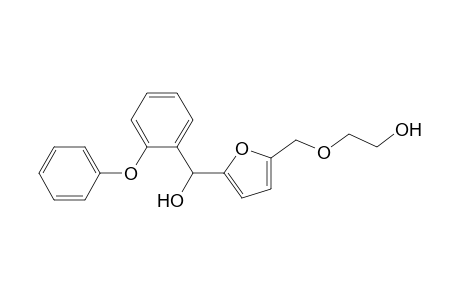 2-{5-[Hydroxy-(2-phenoxy-phenyl)-methyl]-furan-2-yl methoxy}-ethanol