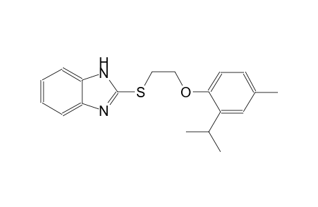 2-{[2-(2-isopropyl-4-methylphenoxy)ethyl]sulfanyl}-1H-benzimidazole