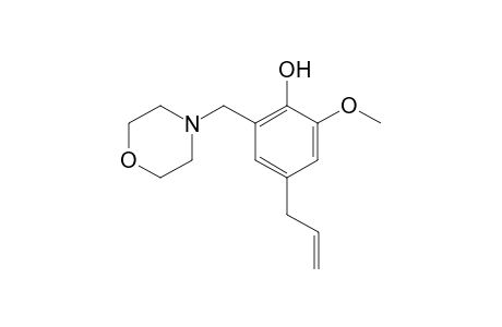 4-allyl-2-methoxy-6-(morpholinomethyl)phenol