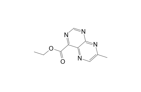 4-Pteridinecarboxylic acid, 7-methyl-, ethyl ester