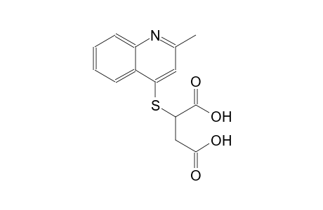 butanedioic acid, 2-[(2-methyl-4-quinolinyl)thio]-