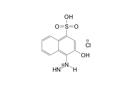 1-(2-hydroxy-4-sulfo-1-naphthyl)diazen-1-ium chloride