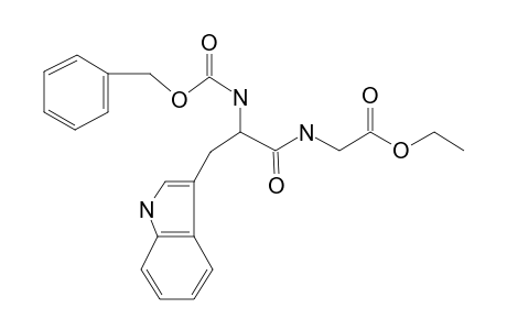 N-cbz-Tryptophanyl-glycine ethyl ester