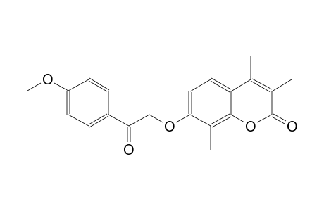 7-[2-(4-methoxyphenyl)-2-oxoethoxy]-3,4,8-trimethyl-2H-chromen-2-one