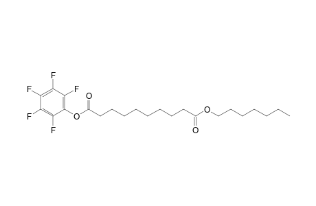 Sebacic acid, heptyl pentafluorophenyl ester