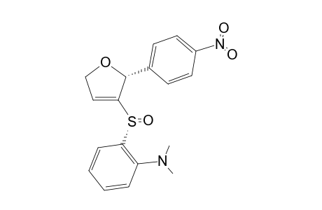 (2R*,SR*)-2-(4-Nitrophenyl)-3-[2-(N,N-dimethylamino)phenylsulfinyl]-2,5-dihydrofuran