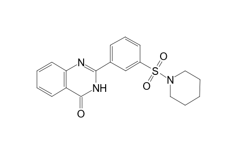 4(3H)-Quinazolinone, 2-[3-(1-piperidinylsulfonyl)phenyl]-
