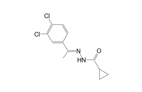 N'-[(E)-1-(3,4-dichlorophenyl)ethylidene]cyclopropanecarbohydrazide