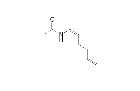N-[(1Z,5E)-Hepta-1,5-dienyl]acetamide