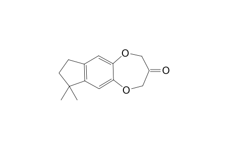 1,1-Dimethyl-2,3-dihydro-1H-5,9-dioxacyclohepta[f]inden-7-onee