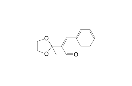 (E)-2-(2-methyl-1,3-dioxolan-2-yl)-3-phenyl-2-propenal