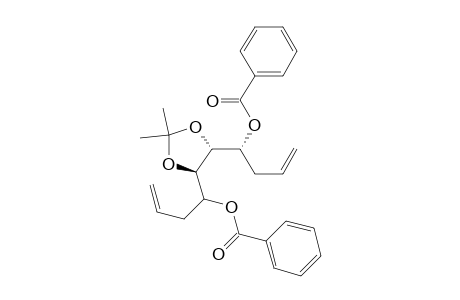 1,3-Dioxolane-4,5-dimethanol, 2,2-dimethyl-.alpha.,.alpha.'-di-2-propenyl-, dibenzoate, [4R-[4.alpha.(R*),5.beta.(R*)]]-