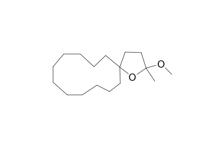 2-Methoxy-2-methyl-1-oxaspiro[4.11]hexadecane