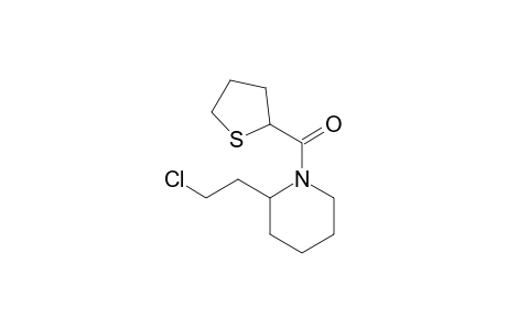 2-(2-Chloroethyl)-1-(tetrahydrothiophen-2-ylcarbonyl)piperidine