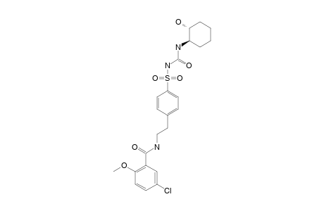 1-[[4-[2-(5-CHLORO-2-METHOXYBENZAMIDO)-ETHYL]-PHENYL]-SULFONYL]-3-(TRANS-2-HYDROXYCYCLOHEXYL)-UREA