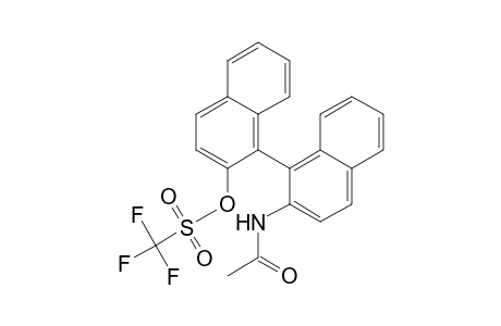 (R)-(+)-2-Acetamido-2'-(trifluoromethanesulfonyloxy)-1,1'-binaphthyl