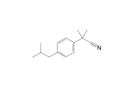 2-(4-isobutylphenyl)-2-methylpropanenitrile