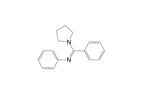 Pyrrolidine, 1-[phenyl(phenylimino)methyl]-
