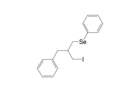 (2-Iodomethyl-3-phenylselanylpropyl)benzene