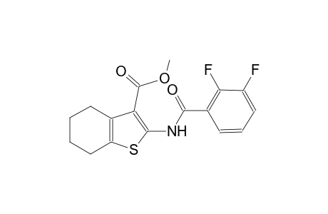 methyl 2-[(2,3-difluorobenzoyl)amino]-4,5,6,7-tetrahydro-1-benzothiophene-3-carboxylate
