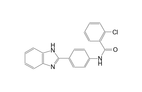 benzamide, N-[4-(1H-benzimidazol-2-yl)phenyl]-2-chloro-
