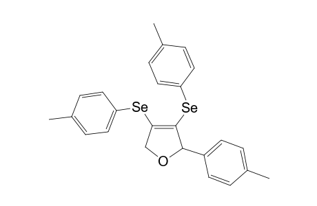 2-(p-Tolyl)-3,4-bis(p-tolylselanyl)-2,5-dihydrofuran